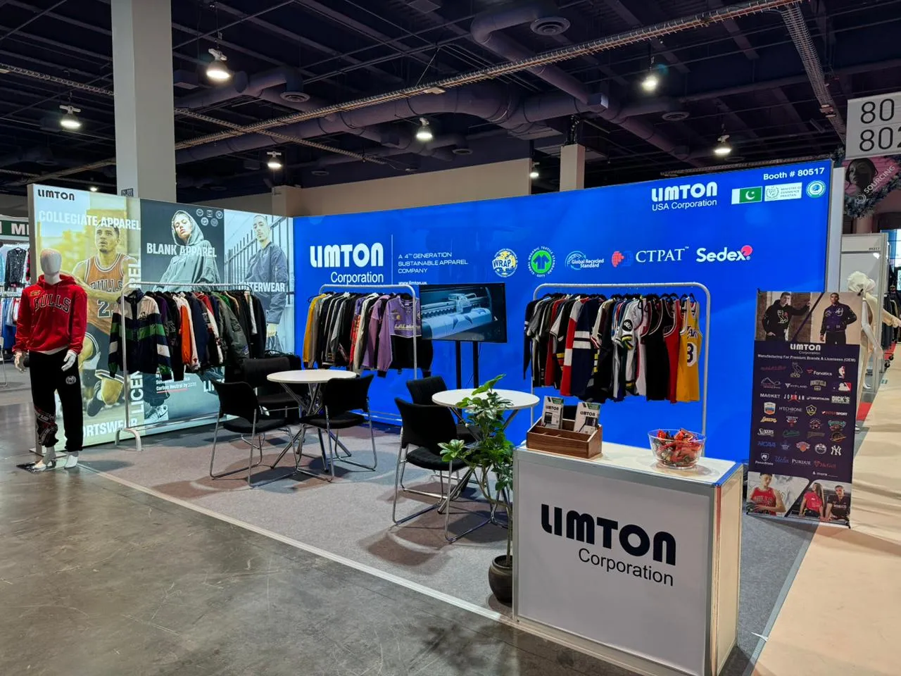 Limton Corporation booth #80517 at the Feb 2026 trade show